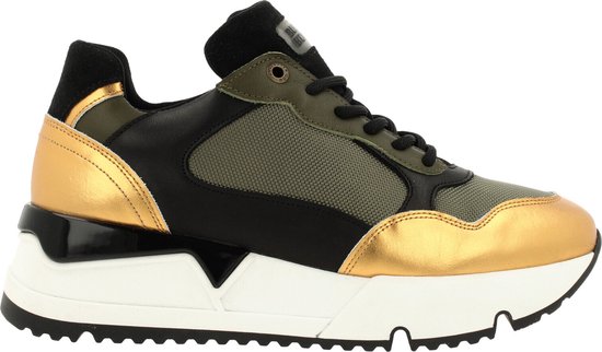 Bullboxer - Sneaker - Women - Black/Gold - 37 - Sneakers