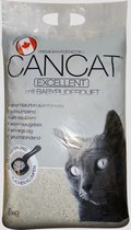 Cancat Excellent kattenbakvulling 8kg stevige klonten - babypoeder