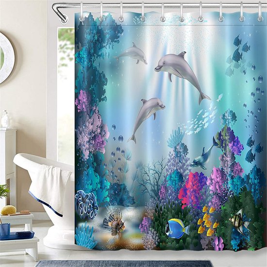 Douche gordijn – douchegordijn – premium kwaliteit – luxe douche gordijn – shower curtain – duurzaam