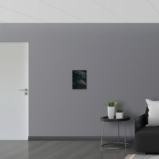 WallClassics - Vlag - Donkere Bamboe Bomen - 30x40 cm Foto op Polyester Vlag