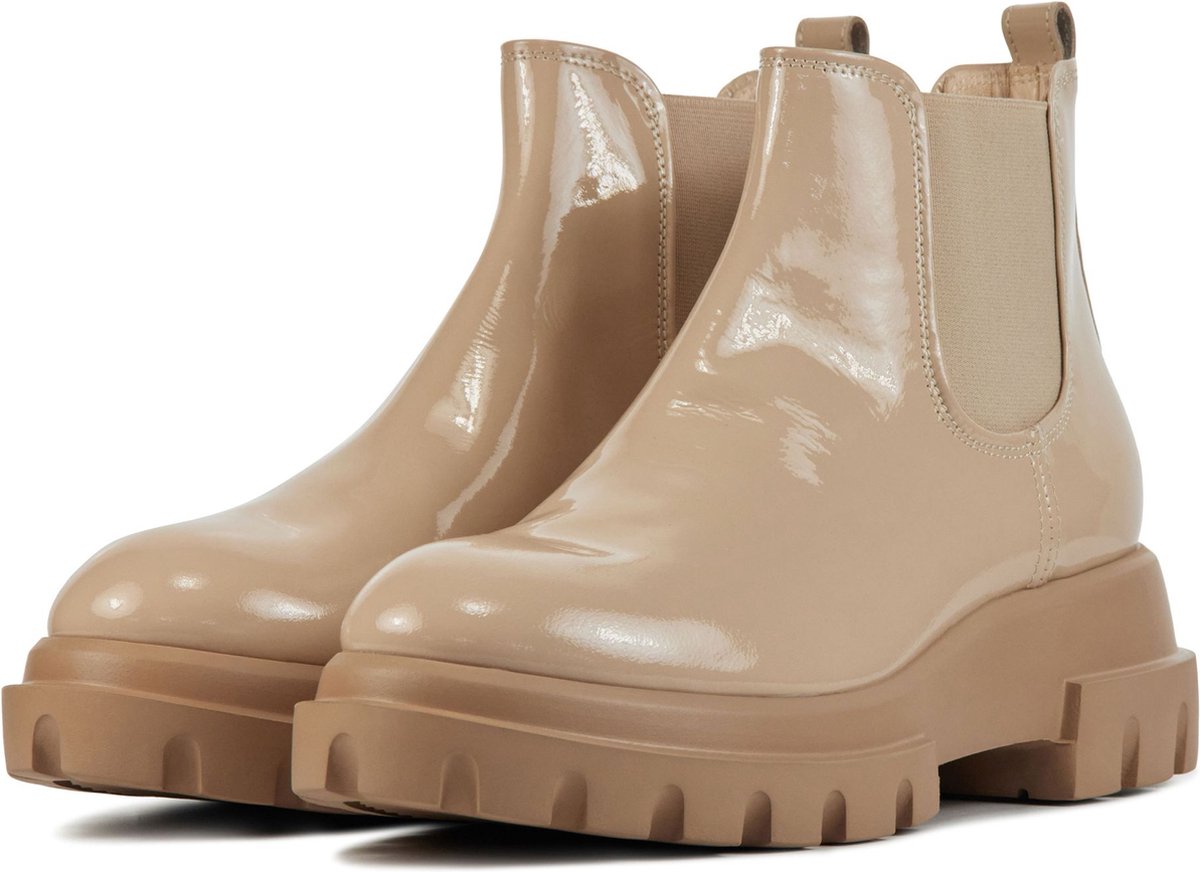 Zwarte leren chelsea enkellaarsjes | Chelsea boots