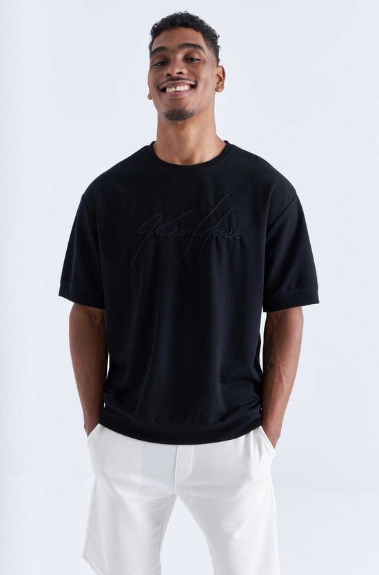 La Pèra T-shirt oversize Zwart homme - Taille L