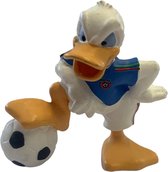 Disney - Donald Duck en footballeur avec uniforme d'Italie (+/-5 cm) - Merk : Bullyland.