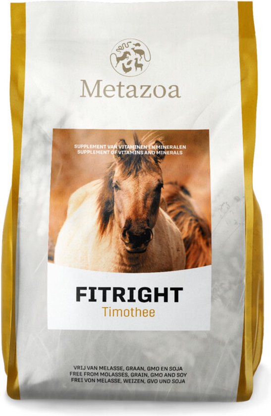 Metazoa Paardenvoer Fitright Timothee 15 kg