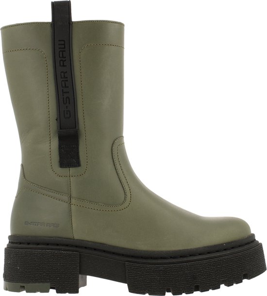 G-Star Raw - Ankle Boot/Bootie - Female - Olive-Black - 41 - Laarzen