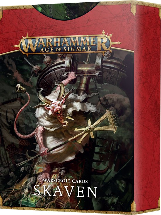 Warhammer Age Of Sigmar: Skaven Warscroll Cards & Tokens Set | Faction Reference Cards For Tabletop Gaming - View #9