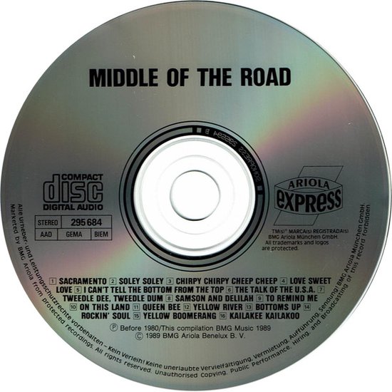 Middle of the Road - Sacramento - Middle Of The Road