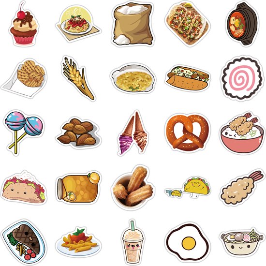 Stickers Nourriture américaine – Stickers nourriture et restaurant
