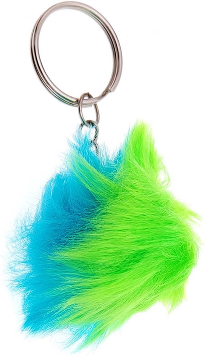 Sleutelhanger Fluffy / Pompom - Mix