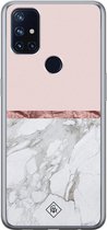 Casimoda® hoesje - Geschikt voor OnePlus Nord N10 5G - Rose All Day - TPU - Backcover - Roze - Bloemen
