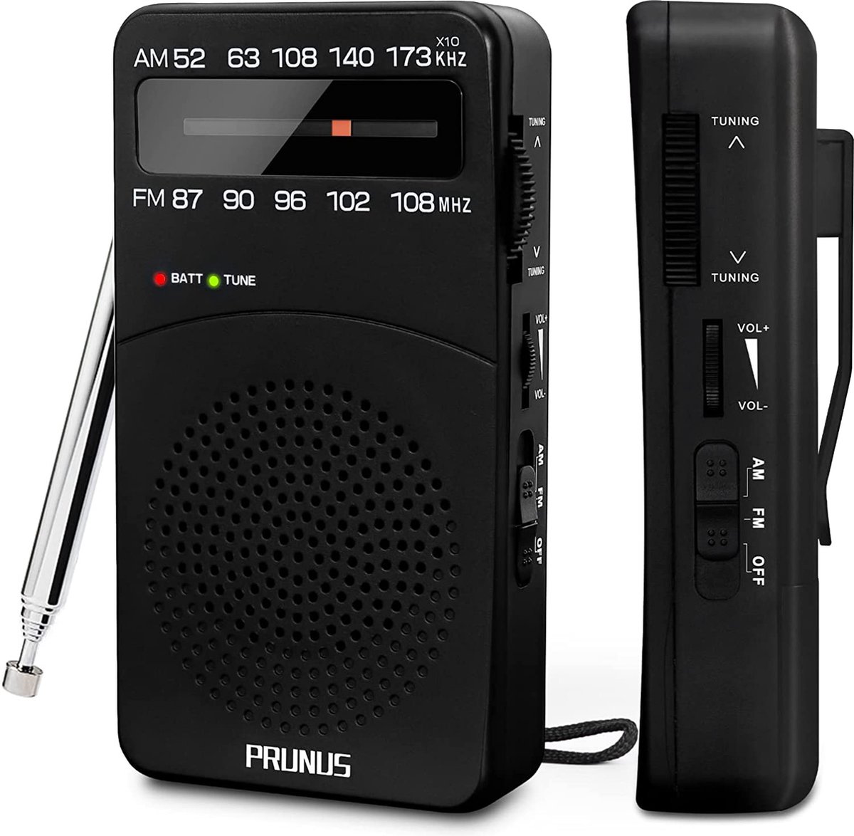 Radio , 100% nieuw -Lichtgewicht / douche-radio - DRAAGBAAR EN COMPACT