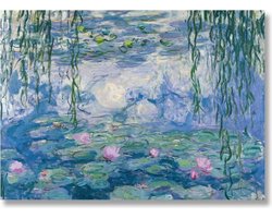 Poster, 50 x 70 cm, Waterlelies, Monet