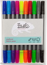 EatSleepDoodle Uitwasbare Kleur Stiften – Set van 10