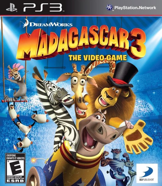 D3Publisher Madagascar 3: The Video Game, PS3