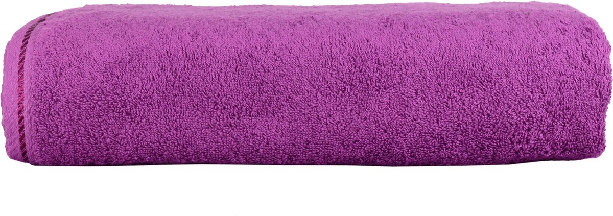 ARTG® Towelzz - XXXL Strandhanddoek - BIG TOWEL - 100% Badstof - Katoen - Aubergine - 100 x 210 cm