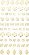 Nail art professional stickers 3D - Goud - DP-2012 - DM-Products