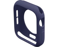 Cover - Case - Geschikt voor Apple Watch Series 40mm - Blauw - Armor Hoesje