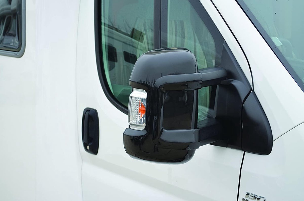 Milenco Mirror Protector Ducato Short - 2 stuks - Zwart