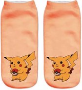 Pokemon enkelsokken Pikachu Unisex Enkelsokken Maat 36-41