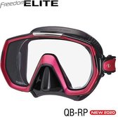 TUSA Snorkelmasker Duikbril Freedom Elite M1003QB -RP - zwart/roze pink