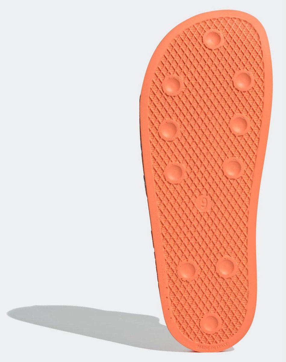 adidas Slippers - Maat 40.5 - Unisex - oranje/ blauw | bol.com