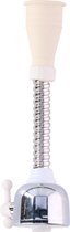 Alpina Kraanslang 25 Cm Staal Chroom/wit