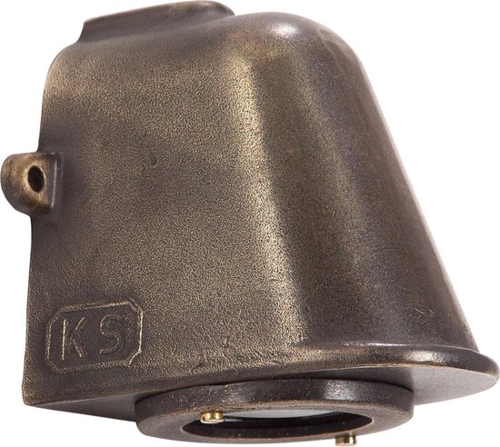 KS Verlichting wandlamp Offshore GU10 IP44 LED Brons
