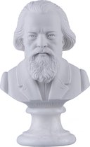 Albast standbeeld Brahms 22 cm