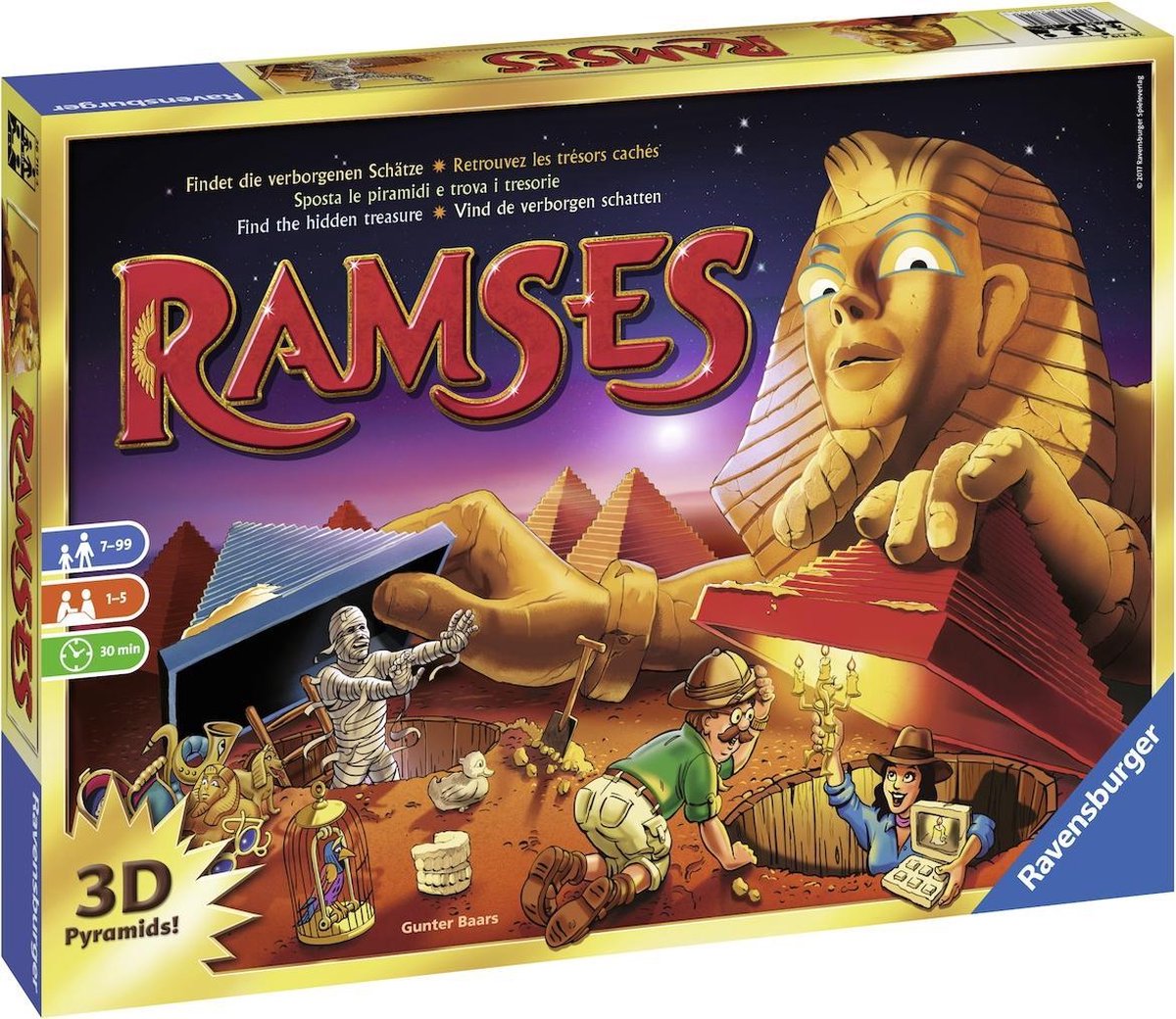 Ravensburger Ramses - bordspel — afbeelding 4