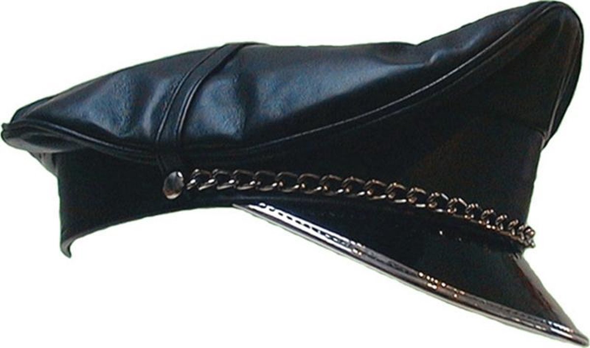 Mister b military cap fishbone silver 56cm