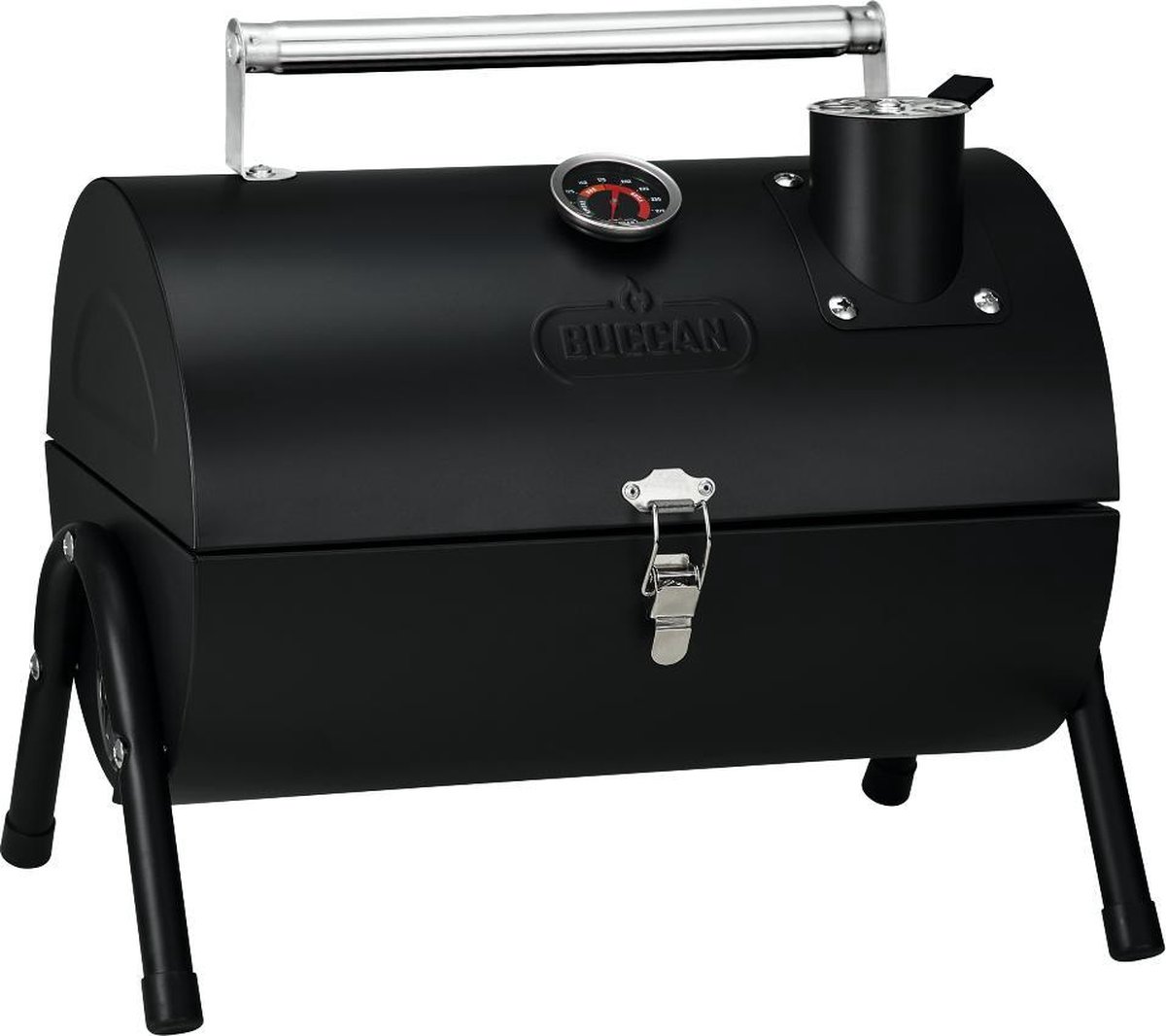 Buccan BBQ - Barbecue fumoir portable Tilpa - Portable - Noir