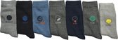 No Rules Kousen Multipack Jongens sokkenMaat 31-34