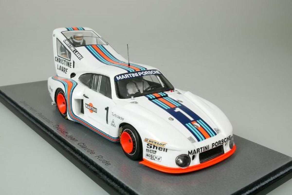 Porsche 935 Martini #1 Biclycle Speed Record 1977 | bol