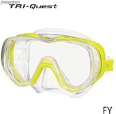 TUSA Snorkelmasker Duikbril Freedom Tri-Quest M3001- geel