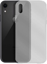 Siliconen hoesje voor Apple iPhone XR - Transparant - Inclusief 1 extra screenprotector