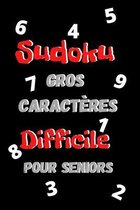 Sudoku Difficile gros caracteres pour SENIORS -