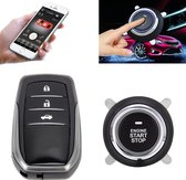 RFID Smart Keyless Autoschakelaar Motor startstopschakelaar Auto Push Start-schakelaar voor Toyota, Link met mobiel