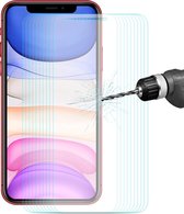 Voor iPhone 11 / iPhone XR 10 STUKS ENKAY Hat-prince 0.26mm 9H 2.5D Curved Edge Tempered Glass Film