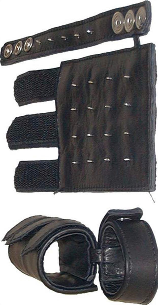 Mister b leather cockstrap with sheath pin prick