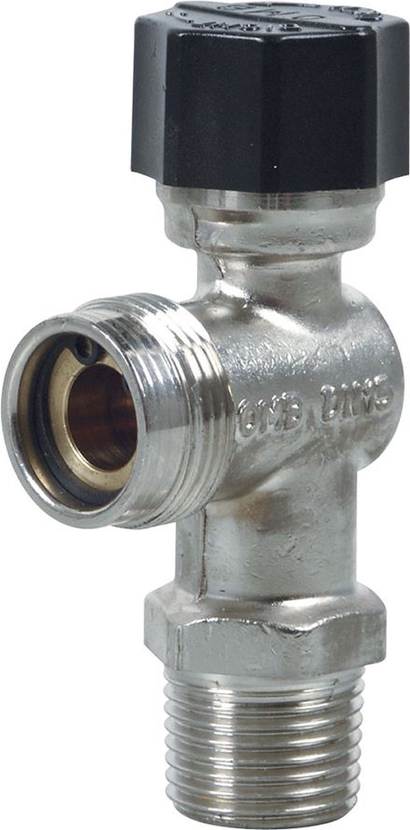 Gasaansluitkraan Gastec 1/2''x M24 haaks