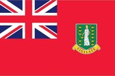 Vlag Britse Maagden eilanden - Koopvaardij 30x45cm