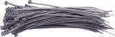 Kabelbinders/tyraps grijs. 368mm x 4.8mm 10x100 stuks + Kortpack pen (099.0478)