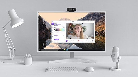 Logitech BRIO - Webcam - 4K Business Edition - HDR - 60 FPS - Windows & Mac - Zwart