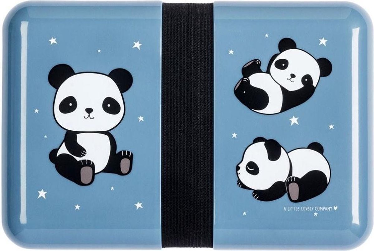 Broodtrommel / Lunch box: Panda | A Little Lovely Company