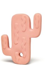 Lanco rubberen bijtspeeltje - Cactus - plat - roze