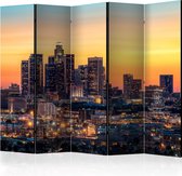 Kamerscherm - Scheidingswand - Vouwscherm - Californian Evening II [Room Dividers] 225x172 - Artgeist Vouwscherm