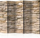 Kamerscherm - Scheidingswand - Vouwscherm - Decorative Stone II [Room Dividers] 225x172 - Artgeist Vouwscherm