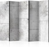 Kamerscherm - Scheidingswand - Vouwscherm - Concretum murum II [Room Dividers] 225x172 - Artgeist Vouwscherm