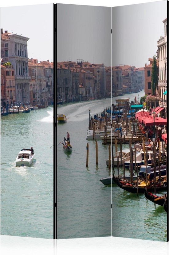 Kamerscherm - Scheidingswand - Vouwscherm - The Grand Canal in Venice, Italy [Room Dividers] 135x172 - Artgeist Vouwscherm