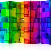 Kamerscherm - Scheidingswand - Vouwscherm - Colour jigsaw II [Room Dividers] 225x172 - Artgeist Vouwscherm